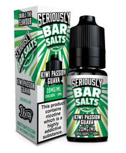 Doozy Vape Seriously Bar Salts - 10ml Nic Salt E-Liquid - Kiwi Passionfruit Guava